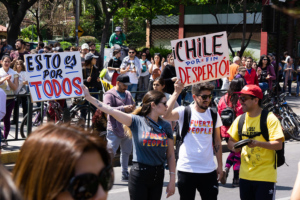 Photo of Chilean protests